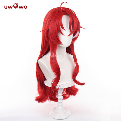 Uwowo Honkai: Star Rail  Cosplay Wig Long Red Hair