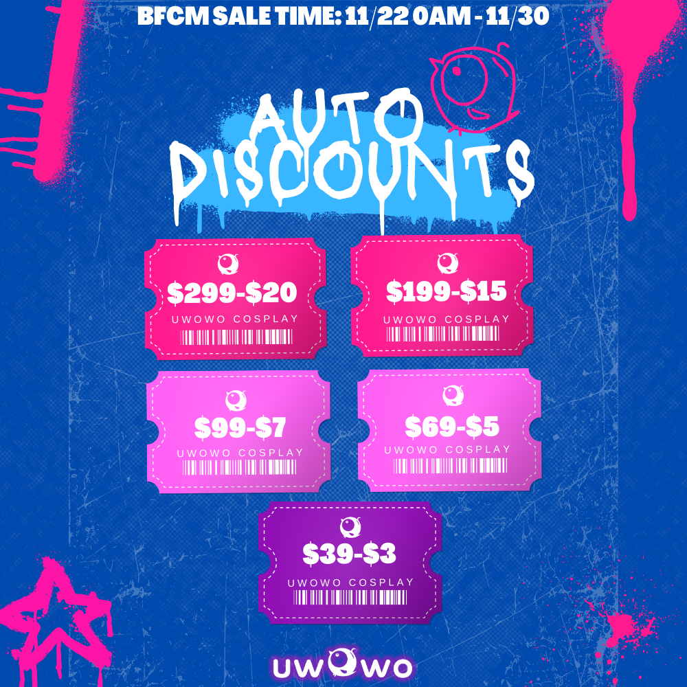 【Event Details】Uwowo Black Friday Cyber Monday BFCM Sale 2024