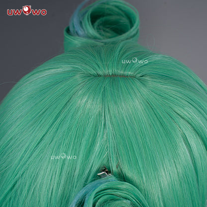 Uwowo Game Crystal Rose Wild Cosplay Wig High Quality Light Green Hair