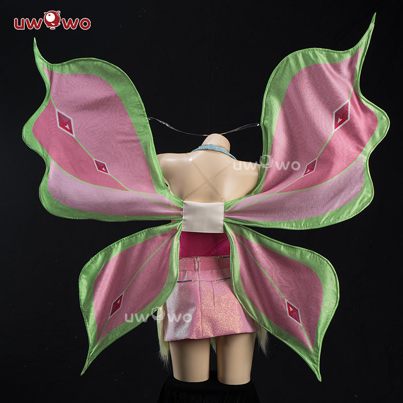 [Last Batch]【Pre-sale】Uwowo Flora S4 Winter Fairy Club Transformation Cosplay Costume S-3XL