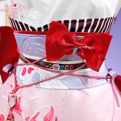 Uwowo Collab Series: Honkai: Star Rail Evanescia Lunar Blossoming Cosplay Costume XS-2XL