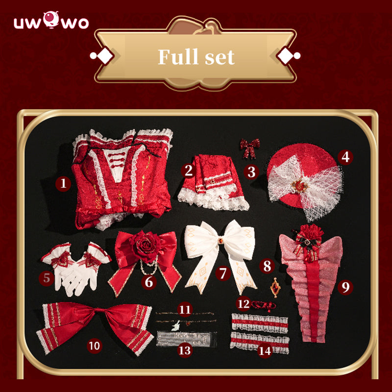 Uwowo Collab Series: Game Identity V Perfumer 'Lico' Cosplay Costume S-2XL