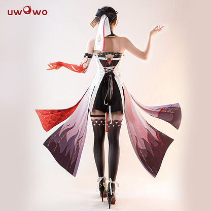 S-3XL INSTOCK-Uwowo Game Wuthering Waves Changli Cosplay Costume