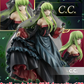 Uwowo Deposit Poll - C.C. Black Wedding Dress Anime Code Geass: Lelouch of the Re;surrection Cosplay Costume