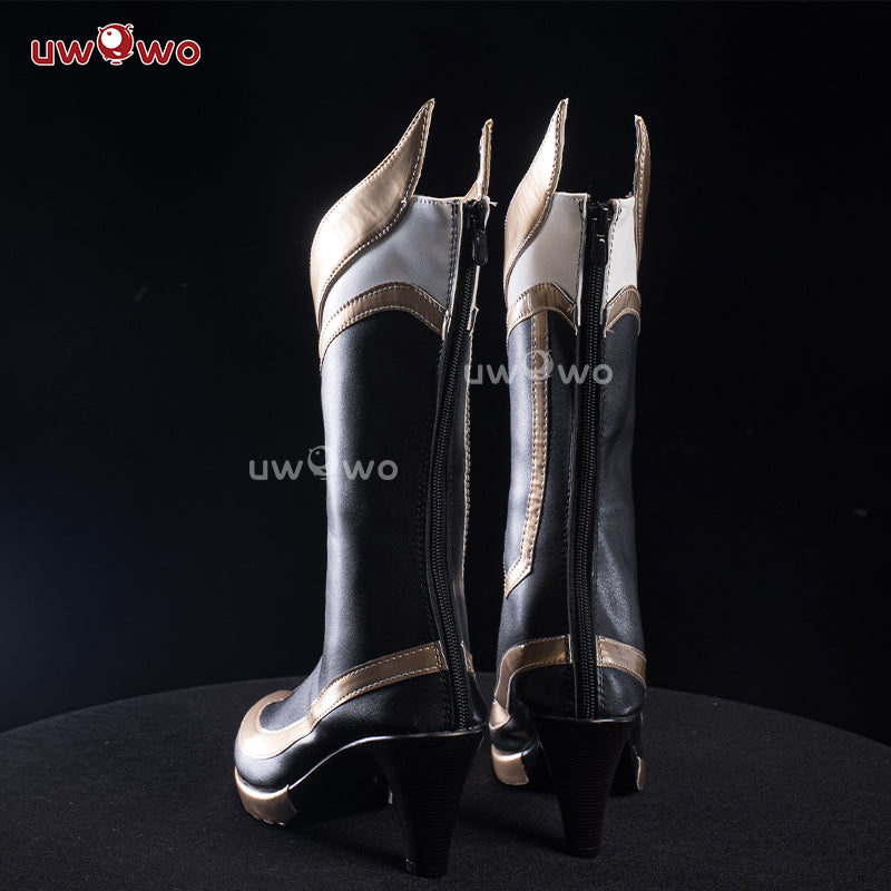 Uwowo LOL: Risen Legend Ahri Cosplay Shoes Boots