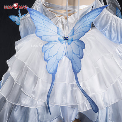 Uwowo Game Wuthering Waves Shorekeeper Fanart Oath Wedding Gown WuWa Cosplay Costume
