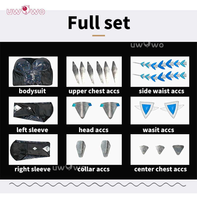 Uwowo Collab Series: Game NIKKE Little Mermaid Siren Bodysuit Cosplay Costume S-XL