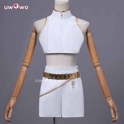Uwowo Collab Series: Kpop White Performance Cosplay XS-3XL