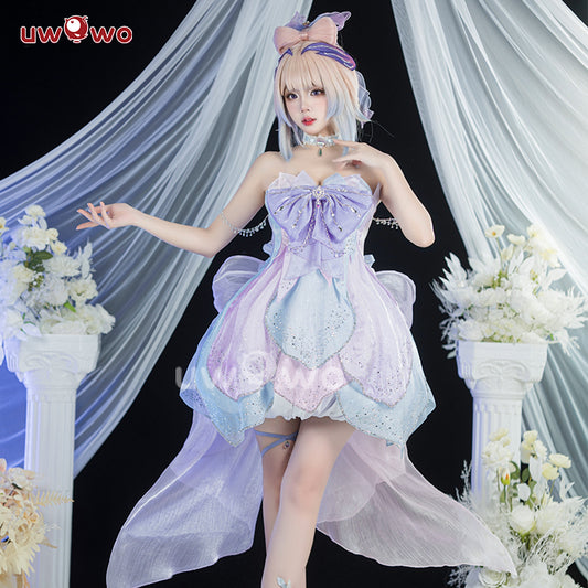 [Last Batch]【In Stock】Uwowo Genshin Impact Fanart Kokomi Starlit Jellydream Cosplay Costume