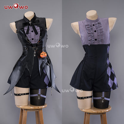 [Last Batch]【In Stock】Exclusive Uwowo Genshin Impact Fanart Furina Little Devil Vampire Halloween Cosplay Costume