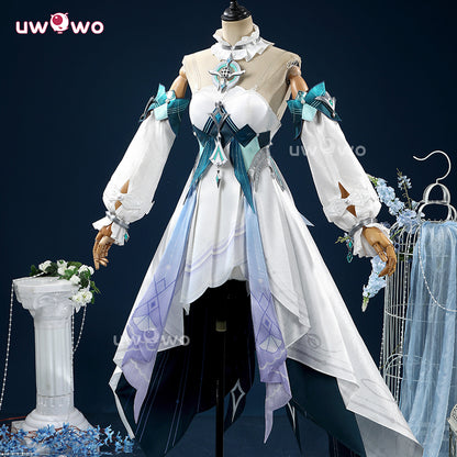 Uwowo Collab Series: Genshin Impact Snezhnaya Vodyanitsa Cosplay Costume Size XS-XXL