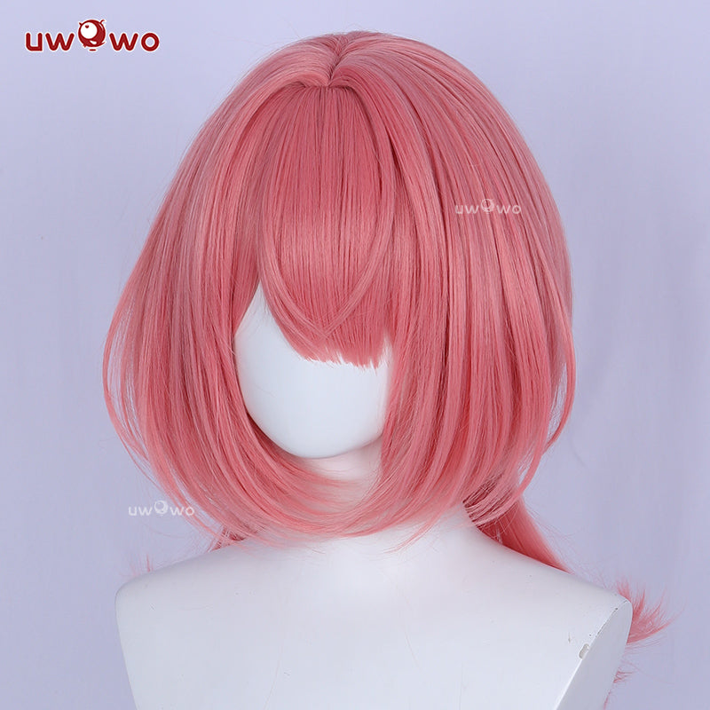 Uwowo Game Zenless Zone Zero Ramiel Cosplay Wig Short Pink Hair