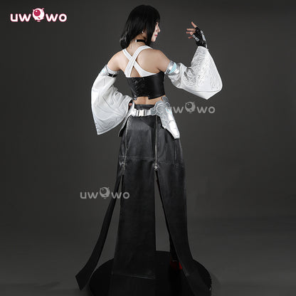 Uwowo Collab Series: FF7 Revelation Black Mage Tifa Cosplay Costume XS-2XL