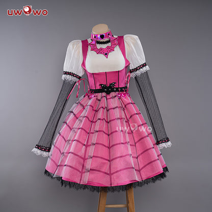 In StockUwowo Draculaura Vampire Spiderweb Cape Beret Gothic Dress H Uwowo Cosplay In StockUwowo Draculaura Vampire Spiderweb Cape Beret Gothic Dress H Uwowo Cosplay