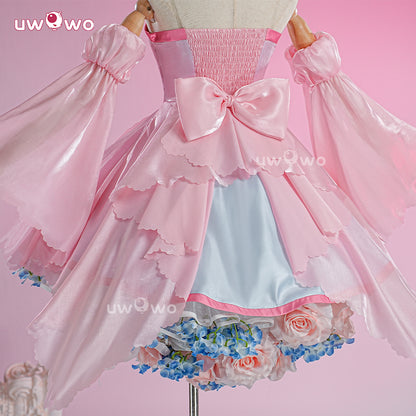 Uwowo Collab Series: Anime Sakura Flower Fairy Cardcaptor Sakura Cosplay Costume S-XL