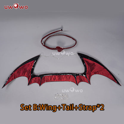【Clearance Sale】[Last Batch]【In Stock】Uwowo Genshin Impact Fanart Hutao Succubus Hutao Halloween Cosplay Costume