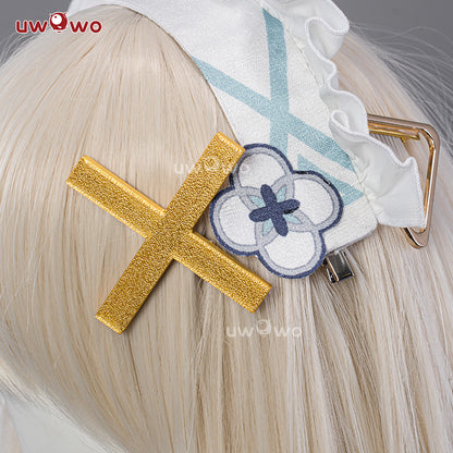 【Clearance Sale】[Last Batch]【In Stock】Uwowo Genshin Impact Fanart Faruzan Cafe Maid Cosplay Costume
