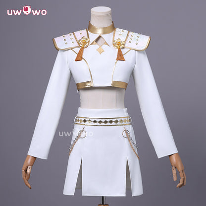 Uwowo Collab Series: Kpop Huntrix White Performance Cosplay Costume XS-3XL