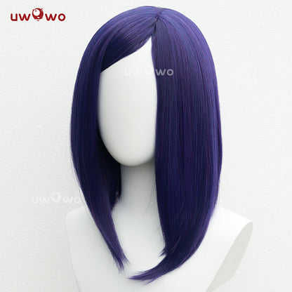 【Pre-sale】Uwowo LOL Caitlyn Arcane Commander Cosplay Wig Middle Purple Hair