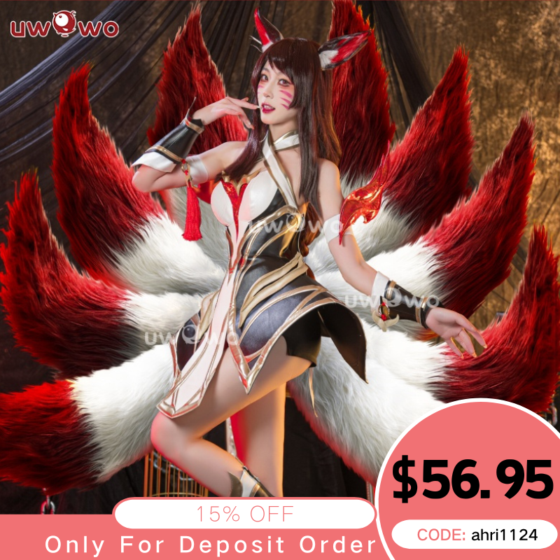 【Pre-sale】Uwowo League of Legends/LOL: Risen Legend Ahri Cosplay Costume