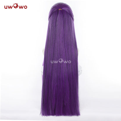 Uwowo Anime Frieren: Beyond Journey's End Fern Cosplay Wig Long Purple Hair