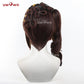 Uwowo Game Genshin Impact Chiori Wig Middle Brown Hair