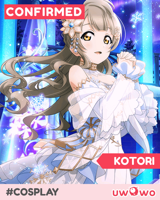 CONFIRMED Uwowo Love Live! LoveLive Minami Kotori Ice Illusion World Cosplay Costume S-3XL