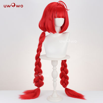 Uwowo Game Zenless Zone Zero Ukinami Yuzuha Cosplay Wig Long Pink Hair