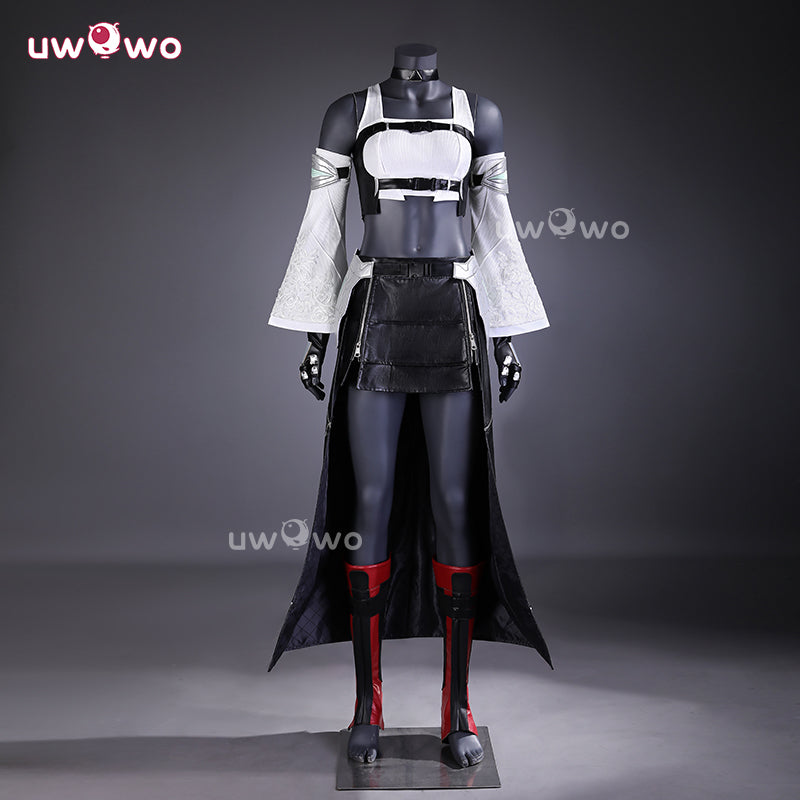 Uwowo Collab Series: VII Revelation Black Mage Tifa Cosplay Costume