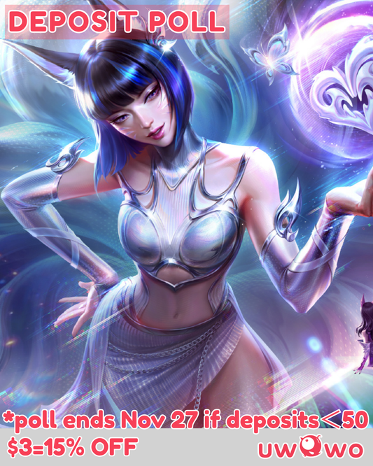Uwowo Deposit Poll-Lumen Ahri WR Kpop 2026 Cosplay Costume