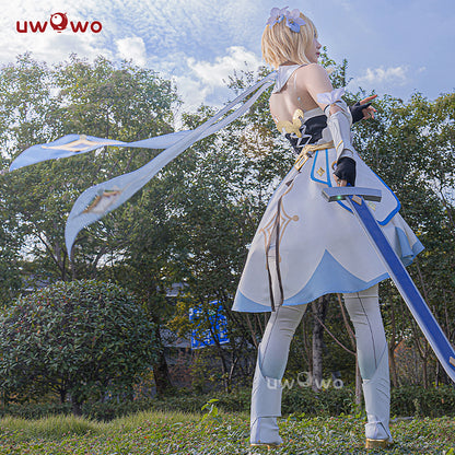 [Last Batch]【In Stock】Uwowo Genshin Impact Lumine Traveler LED Female Lumine Cosplay Costumes