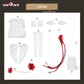 Uwowo Collab Series: Phrolova White Melody Gown Wuthering Waves WuWa Cosplay Costume XS-2XL