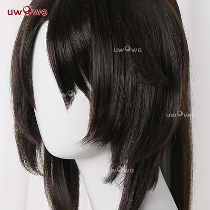 Uwowo Game Zenless Zone Zero/ZZZ Nekomata Nekomiya Mana Cosplay Wig  Long Dark Brown Hair