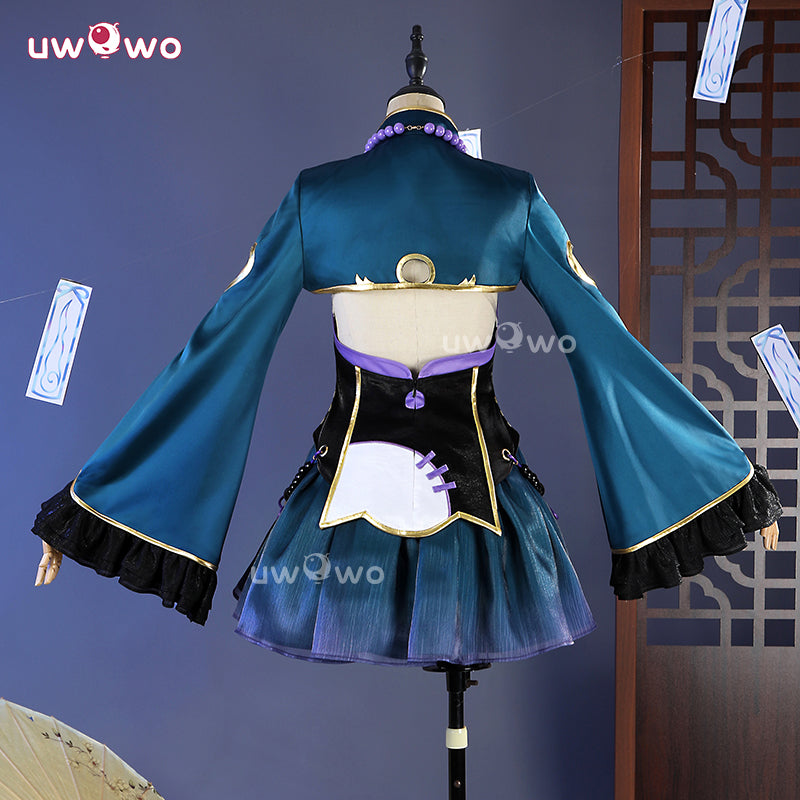 Uwowo Collab Series: Virtual Singer Twin-Tail Jiangshi Figure ver. Halloween Cosplay Costume XS-2XL