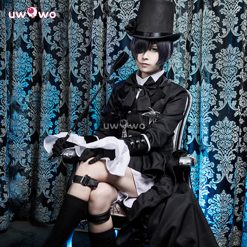【Pre-sale】Uwowo Collab Series: Anime Black Butler Ciel Phantomhive Classical Cosplay Costume