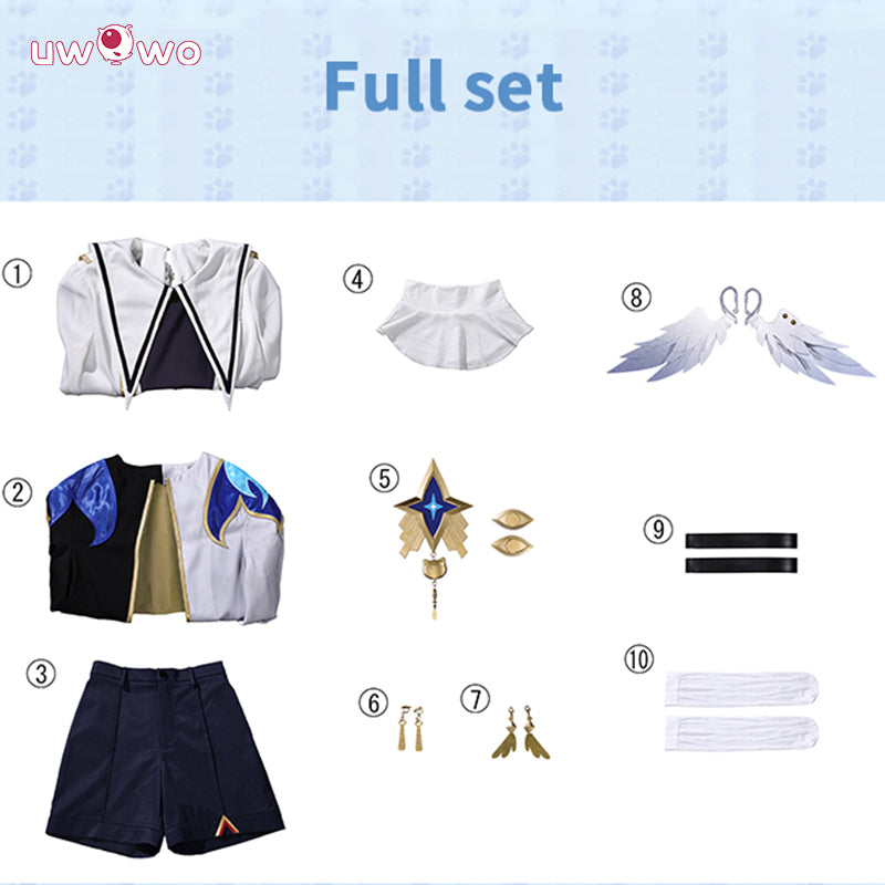 Uwowo Collab Series: Sunday Kitty Series Honkai Star Rail Male Cosplay Costume S-2XL