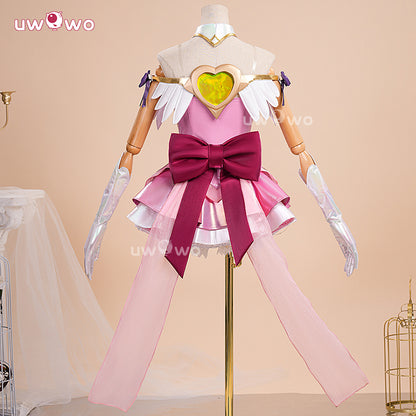 Uwowo Collab Series: Overwatch 2 Juno DokiWatch Magical Girls Leather ver. Cosplay Costume XS-2XL