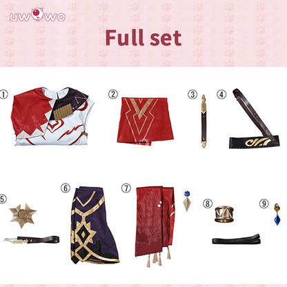 Uwowo Collab Series: Mydei Kitty Series Honkai Star Rail Male Cosplay Costume S-2XL