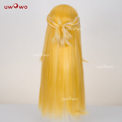 【Pre-sale】UWOWO Game Zenless Zone Zero ZZZ Ju Fufu Cosplay Wig Long Orange Yellow Hair