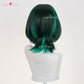 Uwowo Genshin Impact Nefer Cosplay Wig Middle Green Hair
