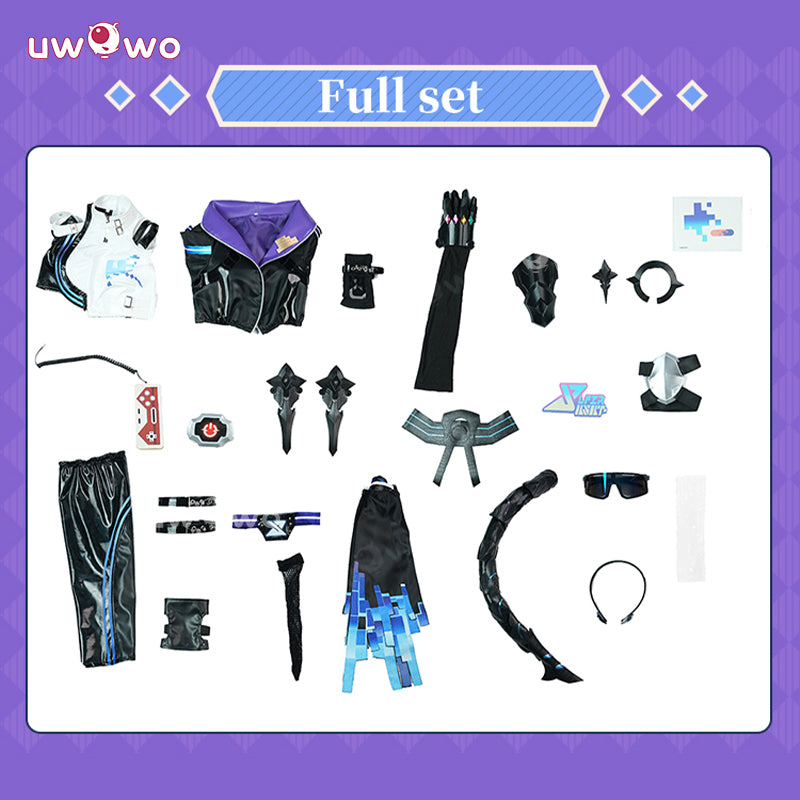 Uwowo Collab Series: Sparxie Game Honkai Star Rail LV999 Silver Wolf SP Cosplay Costume XS-2XL