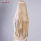 Uwowo League of Legends/LOL: Coven Evelynn Cosplay Wig Long Yellow Hair