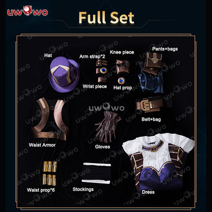 【Clearance】[Last Batch]【In Stock】Uwowo Game Sheriff of Piltover Cosplay Costume