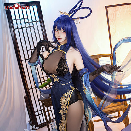 INSTOCK Uwowo Azur Lane New Jersey Dancing in the Moonlight Gown Boudoir Cosplay Costume