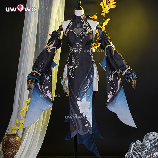 Uwowo Collab Series: Genshin Impact Shenhe Frostflower Dew New Outfits ...