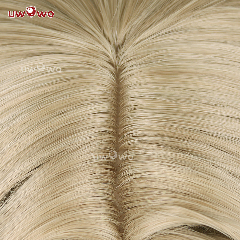 Uwowo Game Identity V Cosplay Little Girl Eurydice Cosplay Wig Long Yellow Hair