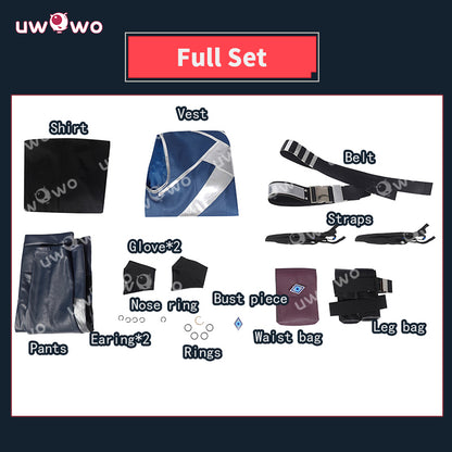 Uwowo Collab Series:Game Valorant Fade Cosplay Costume
