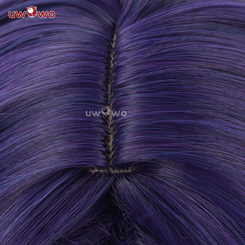 【Pre-sale】Uwowo Honkai Star Rail Dr. Ratio Cosplay Wig Short Purple Hair