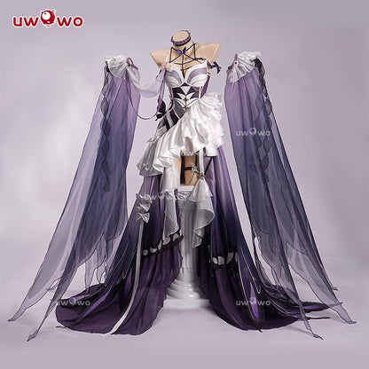 INSTOCK S-3XL Uwowo Game Honkai Star Rail Fanart Castorice Ethereal Gown Cosplay Costume