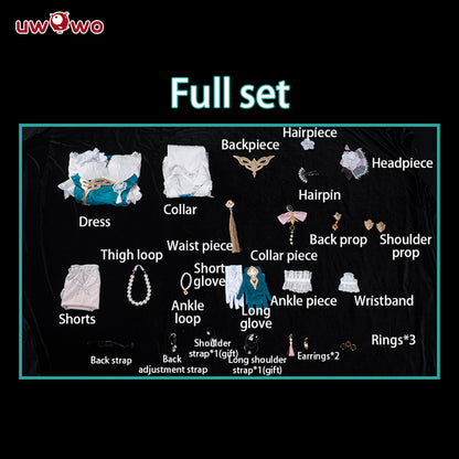 APR PRESALE Uwowo Honkai Star Rail Ruan Mei RuanMei Plumblossom Letter Qipao New Skin Cosplay Costume